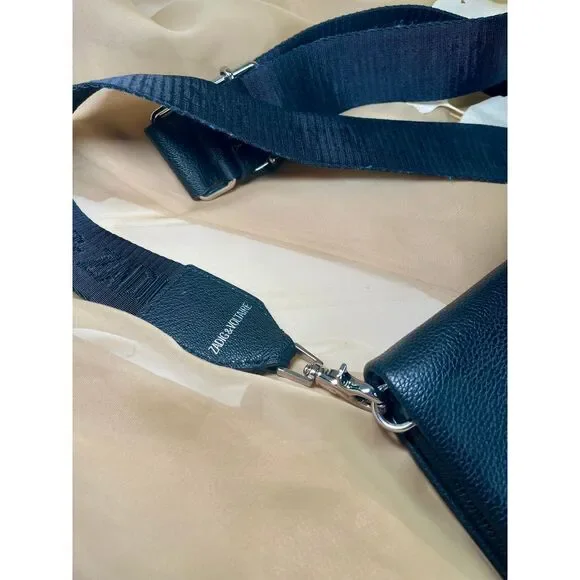 Zadig & Voltaire Rock Clutch Black Leather - Picture 4 of 13